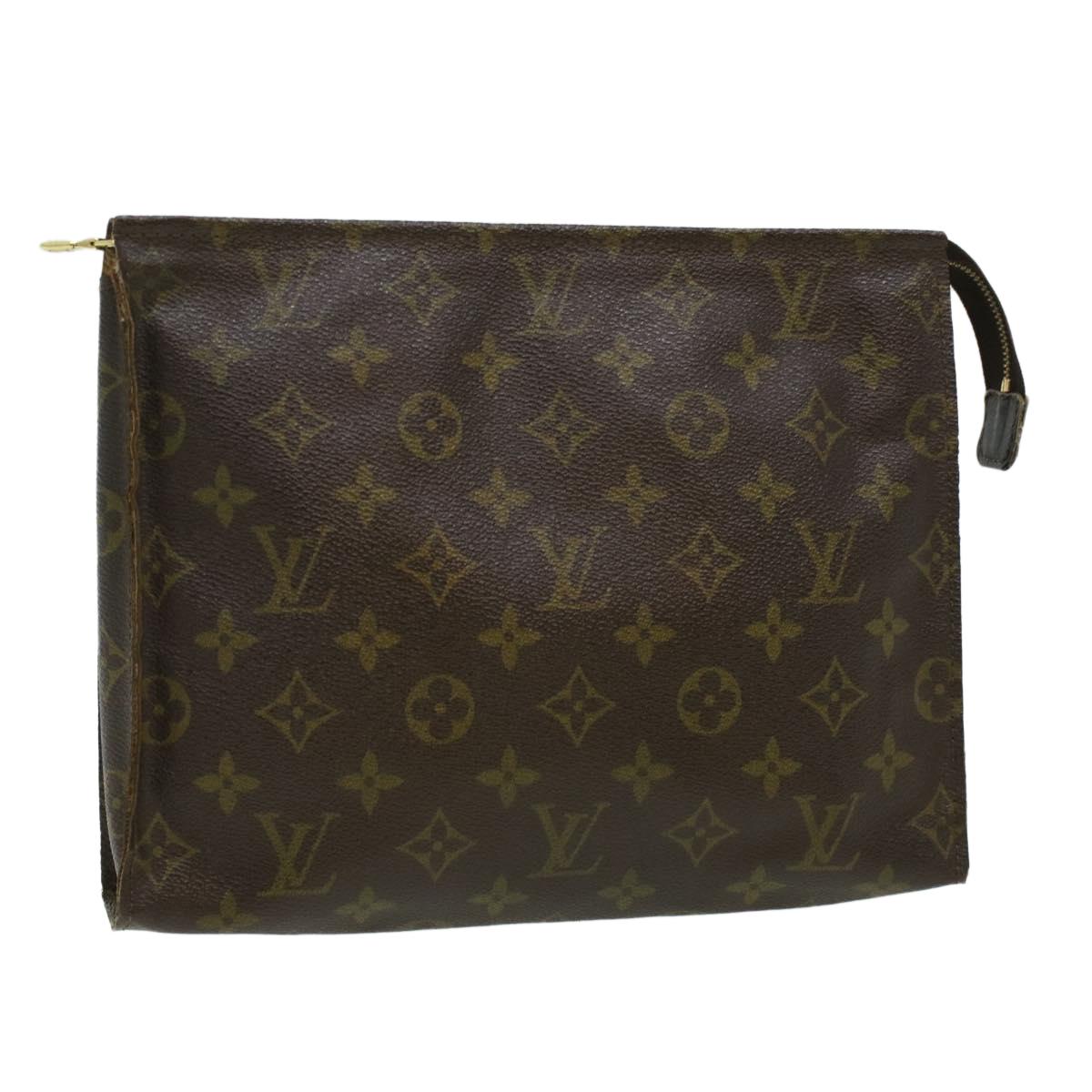 Louis Vuitton Monogram Poche Toilette 26 Pouch Vintage M47542 Lv Auth Ai547